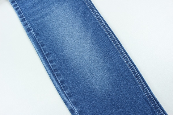 Algodão Spandex 11 oz Vermelho escuro Warp Slub Tecido Denim Jeans Tecido