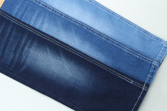 10.5 Oz Super Stretch Tecido Denim Para Mulheres de Verão Jeans Algodão Poliéster Rayon Spandex Com Warp Slub Alto Estiramento