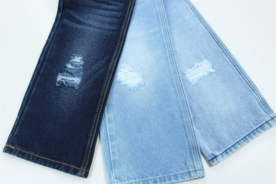 14oz Super Azul Negro Denim Tecido rígido 100% Algodão Fresco Algodão Para Estilo de Marca Jeans Estilo Amigo do Garoto