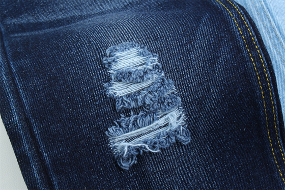 14oz Super Azul Negro Denim Tecido rígido 100% Algodão Fresco Algodão Para Estilo de Marca Jeans Estilo Amigo do Garoto
