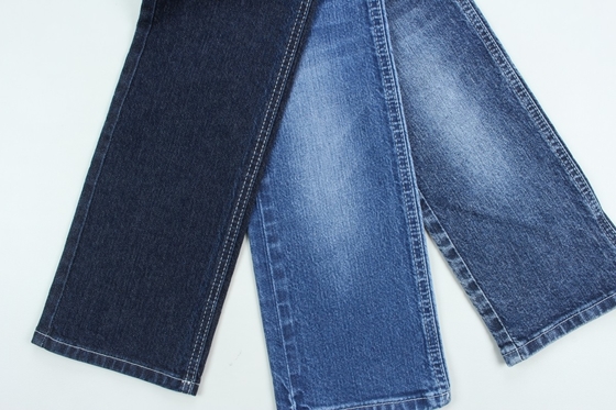 11.2 oz Super azul escuro algodão espandêx tecido denim para jeans
