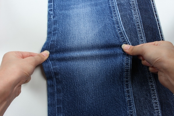 11.2 oz Super azul escuro algodão espandêx tecido denim para jeans
