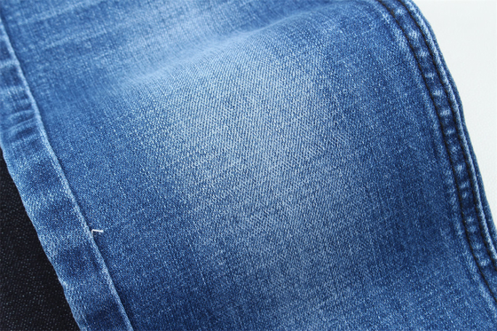10.8 Uma vez superior Qualidade Crosshatch Slub Stretch Denim Tecido Para Homens Jeans
