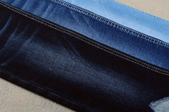 Indigo azul tecido de denim para jeans