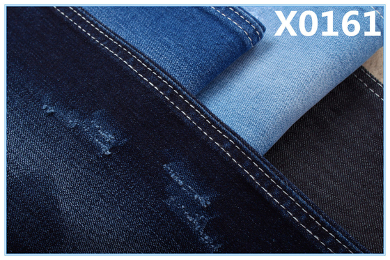 Indigo azul tecido de denim para jeans