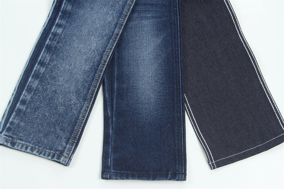 Tecido rígido de algodão poliéster para jeans