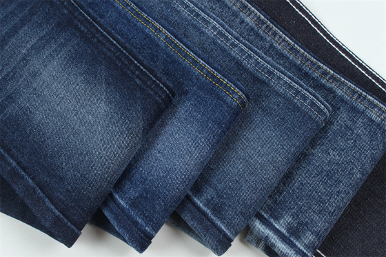 Tecido rígido de algodão poliéster para jeans