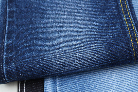 11.5oz Denim Tecido rígido 100% C Para Brand Style Jeans Boy Friend Style Soft Handfeel Super Color azul escuro