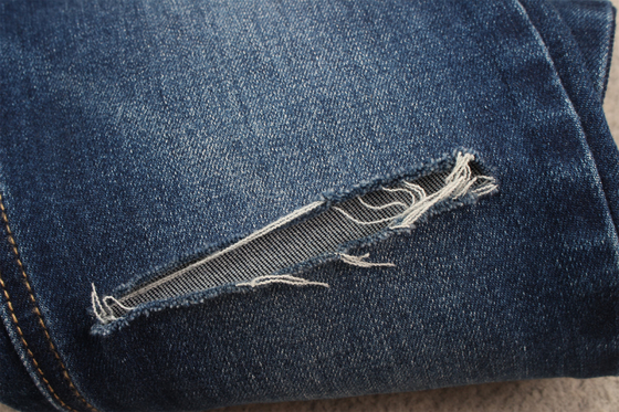 10,3 onças para esticar 58 59" largura tela da sarja de Nimes de 10 onças para a senhora Skinny Jeans