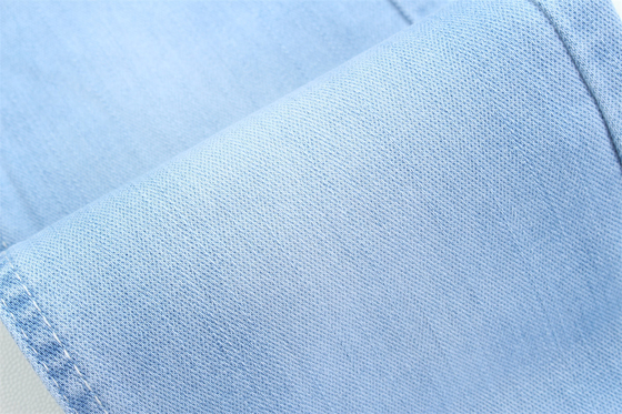 10 Uma vez Dobby algodão poliéster spandex estiramento Jacquard denim tecido para jeans