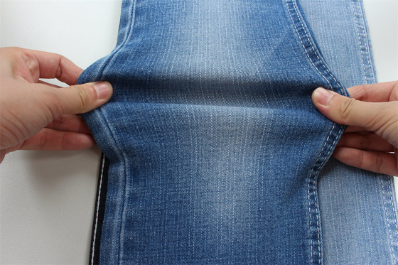 190Cm Largo Anel Slub Estiramento Tecido Denim Para Homens Jeans
