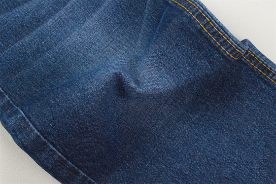 Peso leve 7,5 uma vez 190 cm 100% algodão jeans rígidos camisas denim tecido