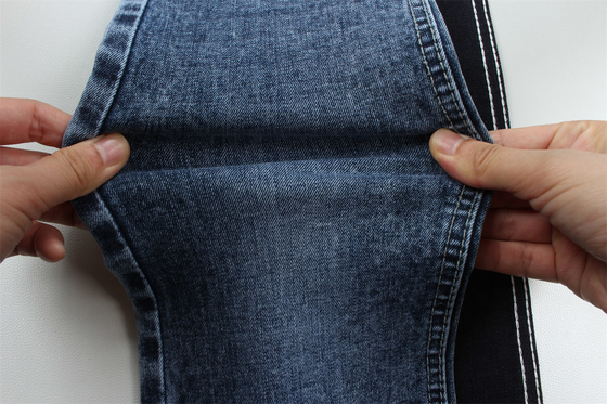 Algodão poliéster rayon elastano estiramento tecido denim para homens jeans