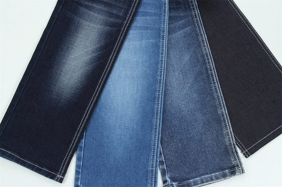 12 Uma vez de qualidade suprema algodão estiramento tecido denim para homens jeans