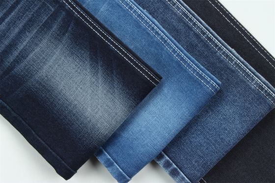 12 Uma vez de qualidade suprema algodão estiramento tecido denim para homens jeans