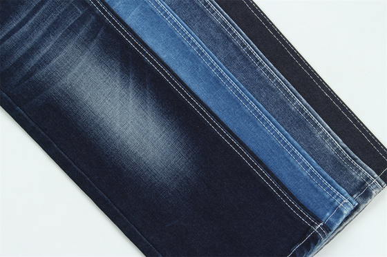 12 Uma vez de qualidade suprema algodão estiramento tecido denim para homens jeans