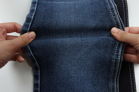 12 Uma vez de qualidade suprema algodão estiramento tecido denim para homens jeans