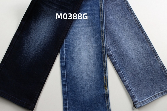 11.5 oz azul escuro e crosshatch Slub tecido jeans denim tecido acabamento normal