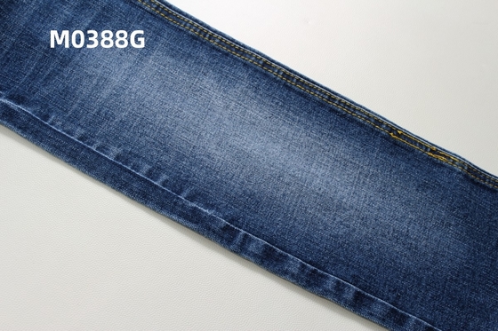 11.5 oz azul escuro e crosshatch Slub tecido jeans denim tecido acabamento normal