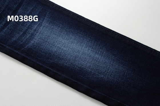 11.5 oz azul escuro e crosshatch Slub tecido jeans denim tecido acabamento normal