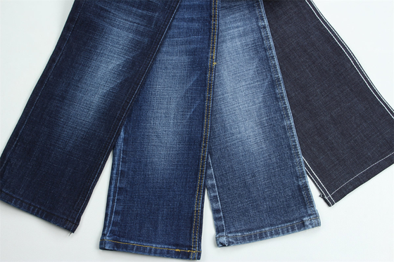 11.5 Uma vez Menos de 2 dólares Crosshatch Slub Stretch Denim Tecido Para Jeans