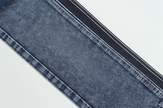 12.1 Oz Faça uma cerca de 3x1 de mão direita com uma textura de superfície rica algodão poliéster spandex jeans têxteis TR tecidos denim