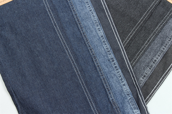 Super Macio Tecido De Denim Acessível Em Tecido Azul Escuro 3/1
