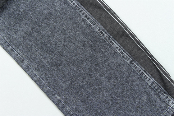 5 onças 100% algodão preto cor rígida jeans denim tecido para camisas