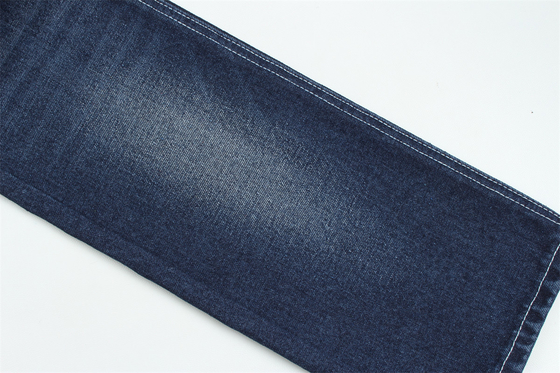 Tecido de denim de fibra reciclada em um azul muito profundo 11,5 oz Alta elasticidade