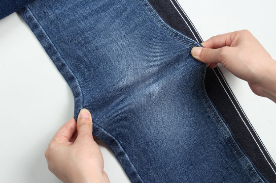 11.5 Uma vez de algodão poliéster spandex conforto alongamento denim tecido para jeans