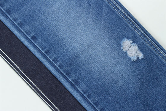 10oz Denim Tecido rígido 100% C Para Brand Style Jeans Boy Friend Style Soft Handfeel Super Color azul escuro