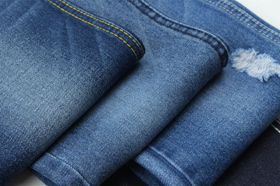 10oz Denim Tecido rígido 100% C Para Brand Style Jeans Boy Friend Style Soft Handfeel Super Color azul escuro