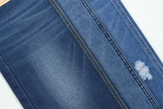 10oz Denim Tecido rígido 100% C Para Brand Style Jeans Boy Friend Style Soft Handfeel Super Color azul escuro