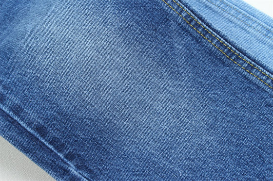 Tecido Denim Rígido de 12,5oz Warp Slub Para Jeans de Marca 100% Algodão Azul Super Escuro