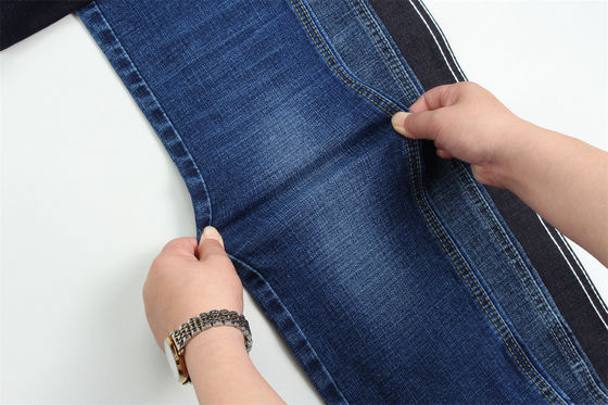 Tecido Denim Slub 11,5 Oz com Baixa Elasticidade Para Jeans Masculinos Crosshatch Slub