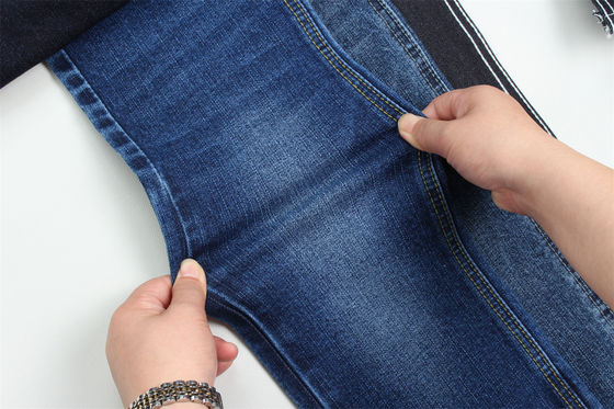 12 oz tecido de denim de baixo alongamento para homens calças de ganga 160cm largura total
