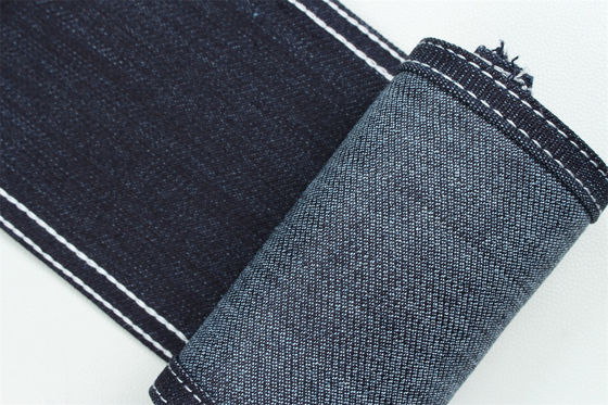 Sanforizing tecido especial de algodão poliéster Spandex Slub Stretch Denim Tecido