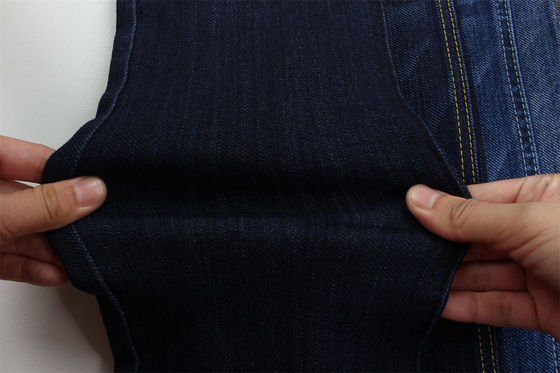 Sanforizing tecido especial de algodão poliéster Spandex Slub Stretch Denim Tecido