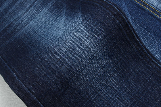 Tecido Jeans Cross Slub Stretch Para Jeans Algodão Poliéster Spandex Denim para a América do Sul