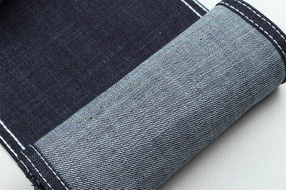Tecido Jeans Cross Slub Stretch Para Jeans Algodão Poliéster Spandex Denim para a América do Sul
