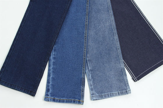 Jacquard Stretch Denim 11 oncez Full Lycra Dobby Denim Tecido Para Jeans