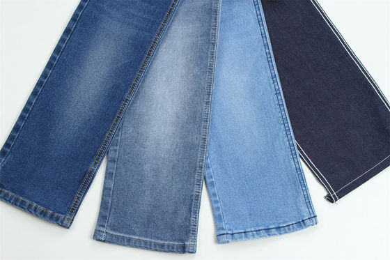 Jacquard Stretch Denim 11 oncez Full Lycra Dobby Denim Tecido Para Jeans