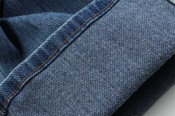 11 onças Jacquard Full Lycra Dobby Denim Tecido Para Jeans