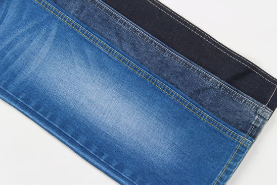 Tecido Jeans Denim Slub Stretch de Algodão Poliéster Spandex Supremo Para Jeans para a América do Sul
