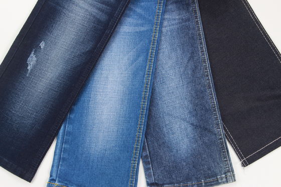 Tecido Jeans Denim Slub Stretch de Algodão Poliéster Spandex Supremo Para Jeans para a América do Sul