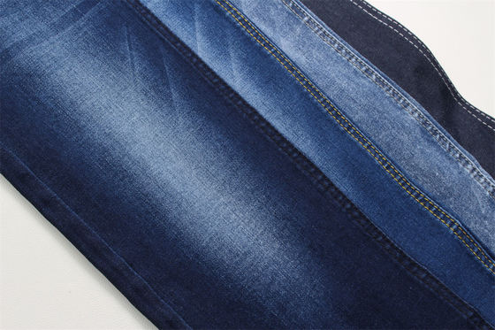 Black Blue Stock Full Lycra Denim Tecido para Lady Jeans Usa Saias