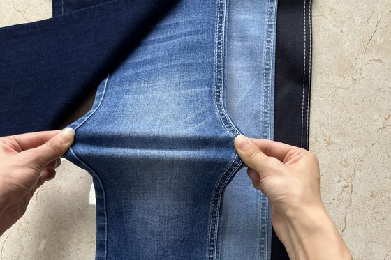 Em estoque 8,7 onças tecido de denim Lycra completo para crianças e mulheres jeans
