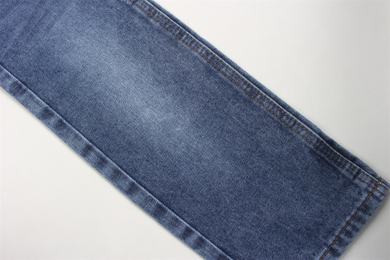 10 oz Super Blue Denim Tecido rígido 100% de algodão para estilo jeans Boyfriend estilo suave toque de mão mulheres jeans verão em venda