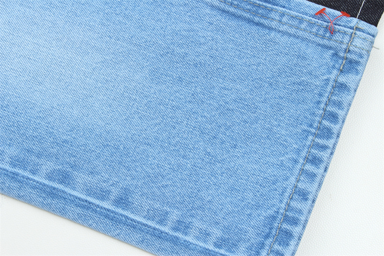 Tecido Denim 100% Algodão de 12,5oz para Jeans, 424gsm, Azul Escuro