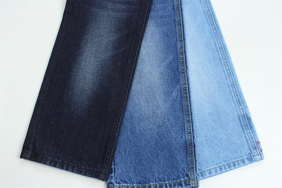 Tecido Denim 100% Algodão de 12,5oz para Jeans, 424gsm, Azul Escuro